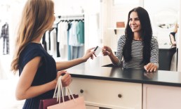 Retail Shoppers Pay by Debit Card in Stores but by Credit Online