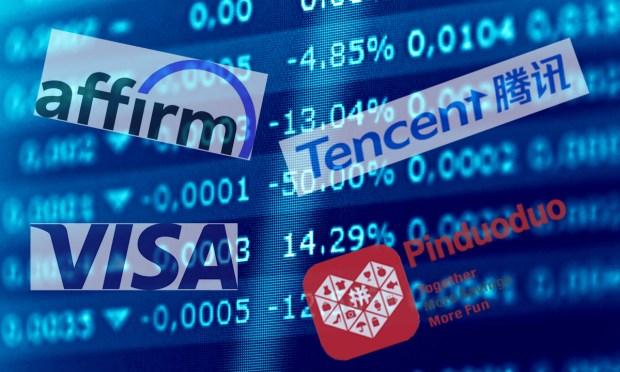 Chinese Stocks Tencent and Pinduoduo Soar, Drive CE 100 Index 2.2% Higher