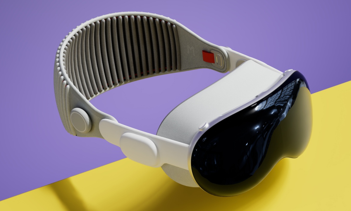 Apple Vision Pro headset display