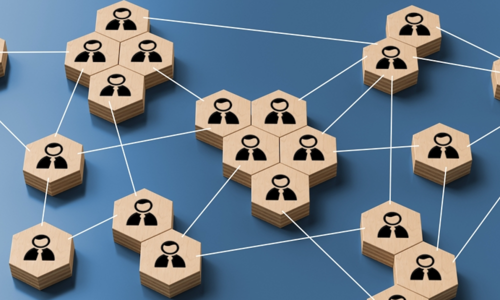 business communication concept