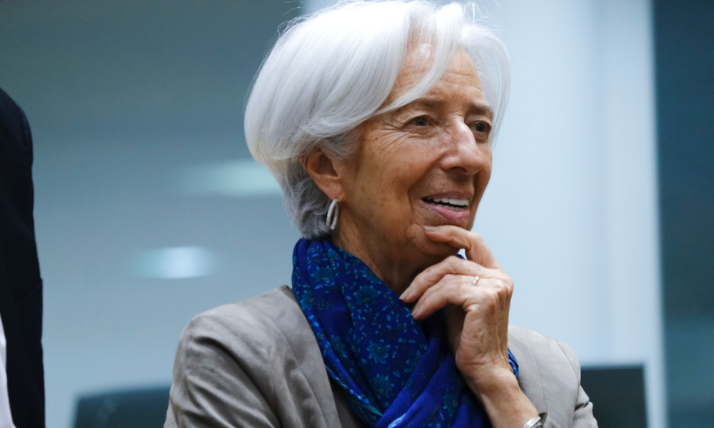 European Central Bank President Christine Lagarde