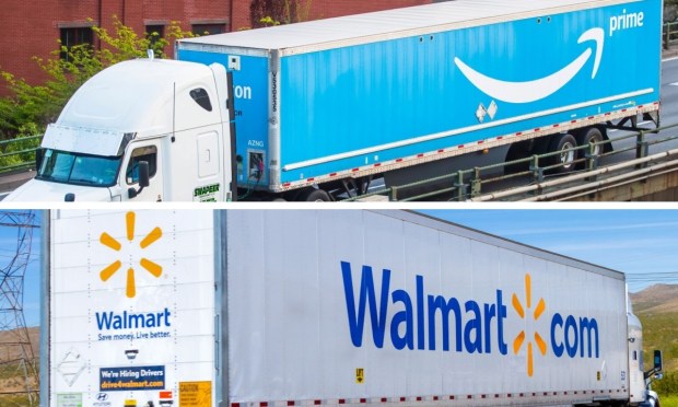 Caution Clouds Walmart and Amazon Outlook as Shoppers Tighten Budgets