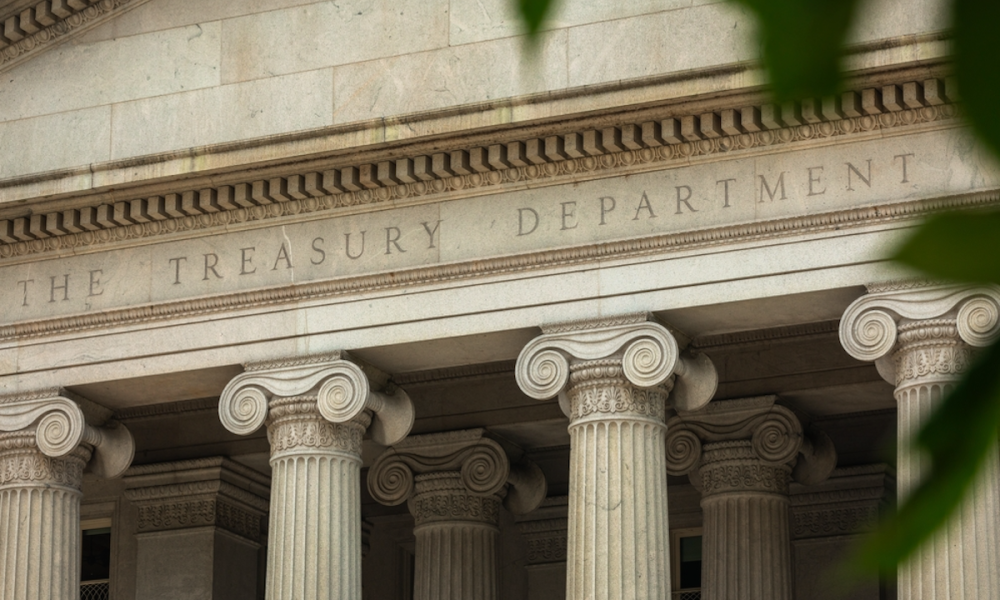 U.S. Treasury building