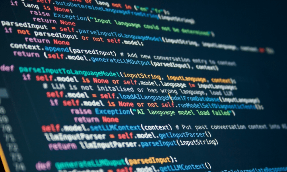 large language model coding