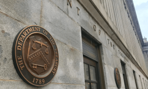 US Treasury building