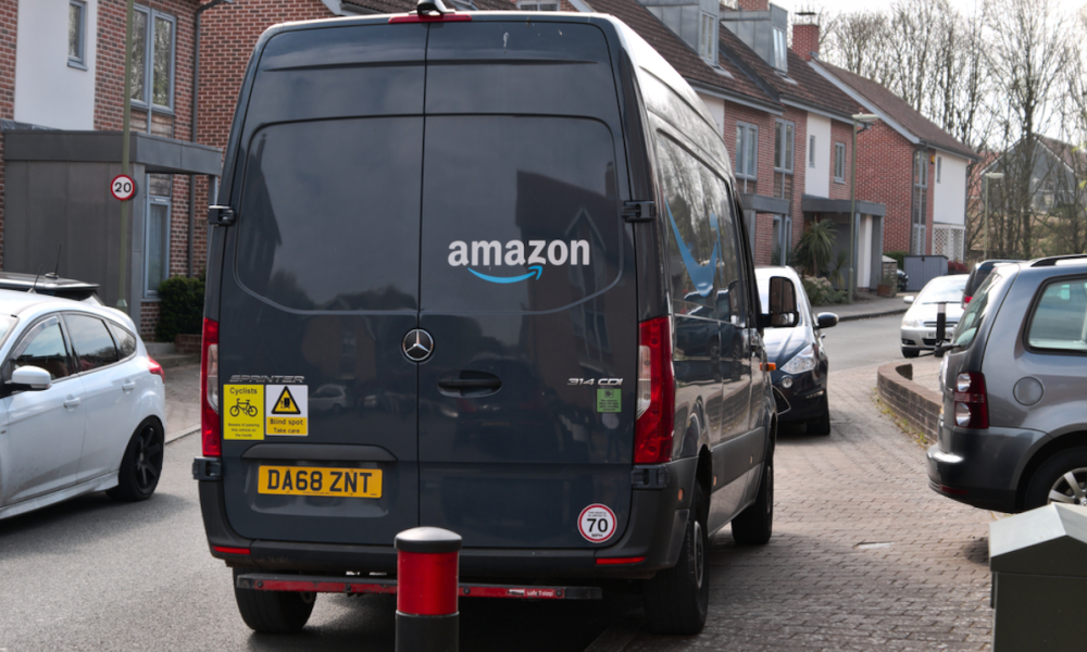 Amazon delivery van