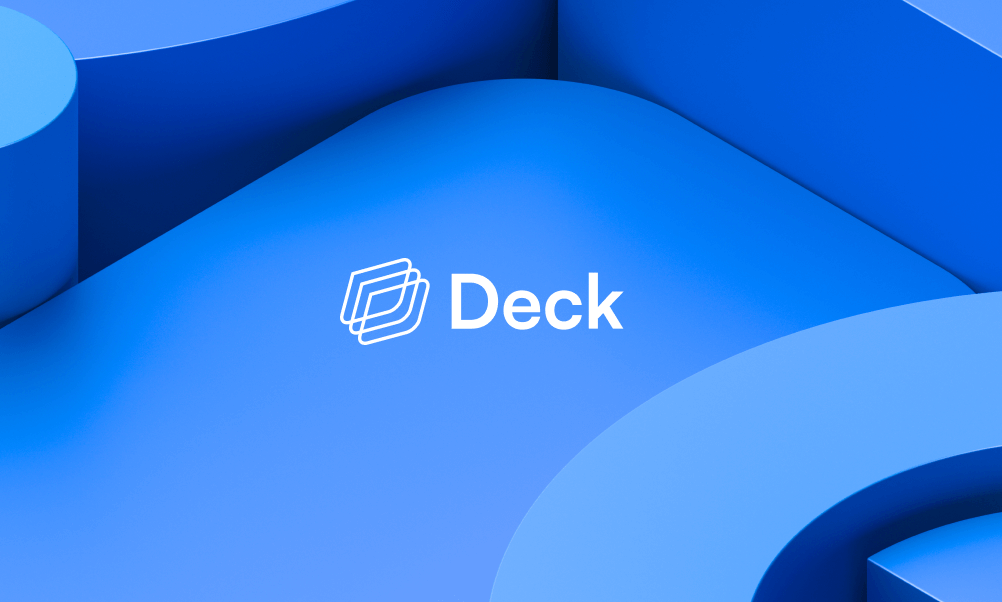 Deck Raises $12 Million for Infrastructure That Accesses User-Permissioned Data