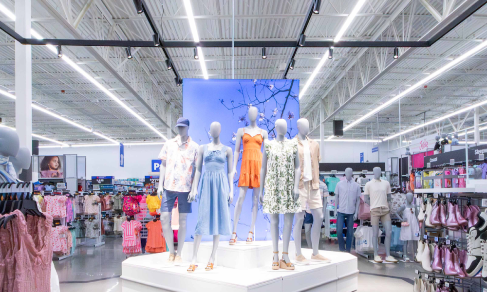 Walmart store display