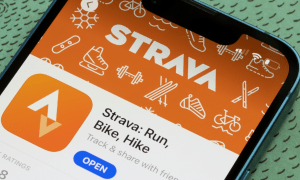 Strava fitness app
