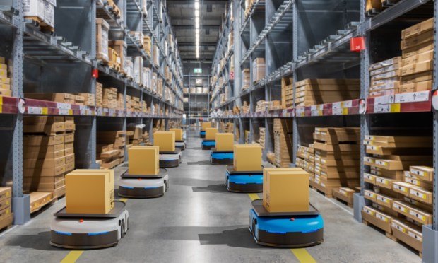Amazon and Walmart Supply Chains Go Robot