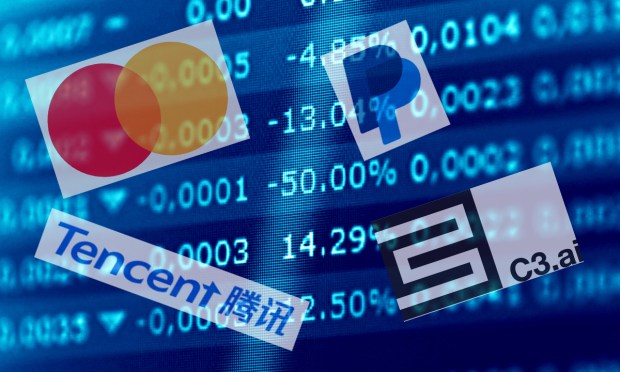 Payments and AI Deals Push Tencent, Mastercard Stocks Higher