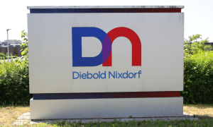 Diebold Nixdorf sign