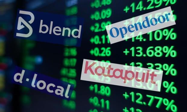 Opendoor and DeFi Development Lead as FinTech IPO Index Jumps 4.4%