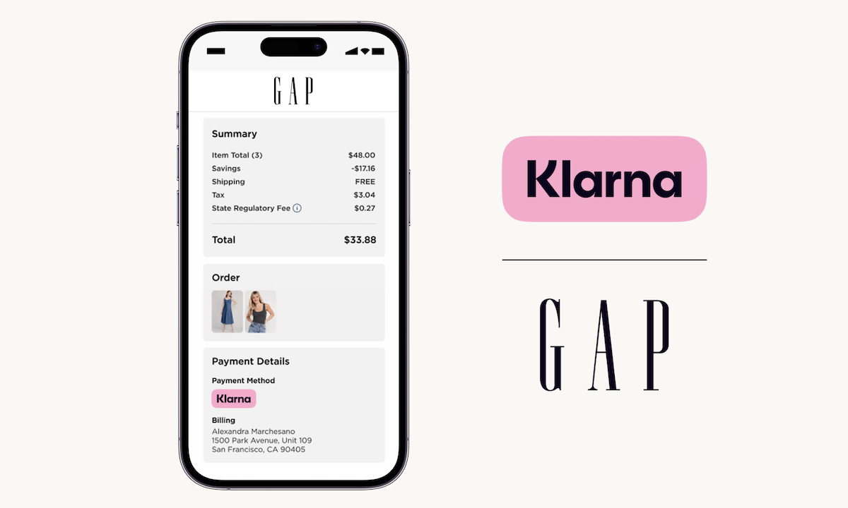 Gap Adopts Klarna Payment Options Across Apparel Brands