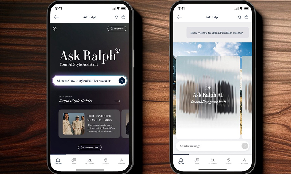 Ralph Lauren Begins Rollout of AI-Powered Conversational Shopping Experience
