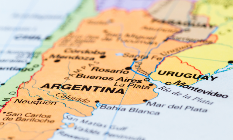 Argentina map