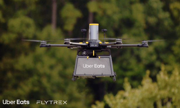 Uber Invests in Drone Delivery With Flytrex Partnership