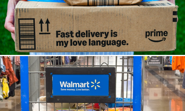 Walmart and Amazon Race to Merge Physical Scale With Digital Intelligence