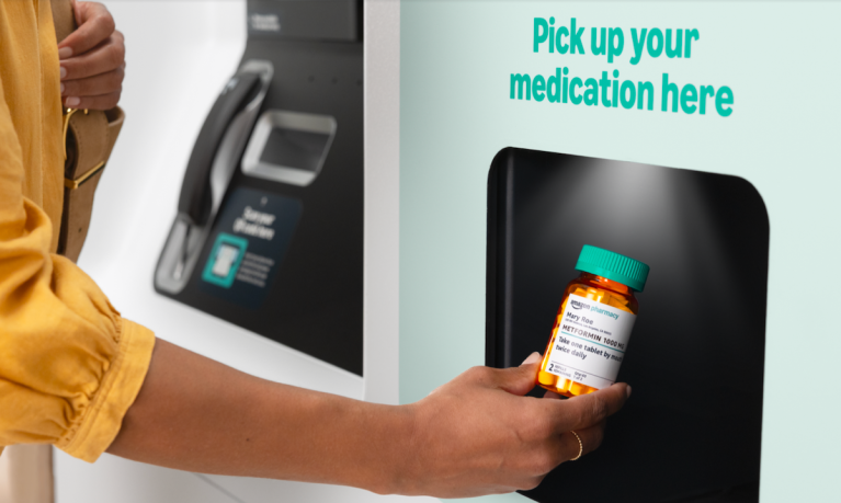 Amazon pharmacy kiosk