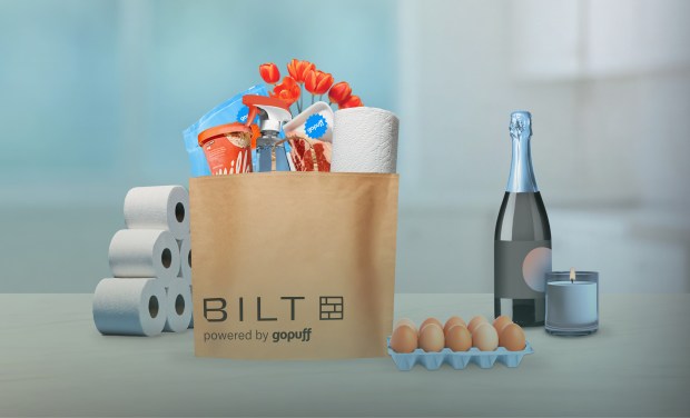Bilt Adds Gopuff-Powered Home Delivery to Loyalty Program for Renters