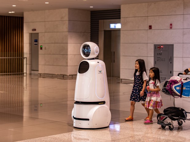 Cities Deploy Robots as Firefighters, Tour Guides and Lawnmowers