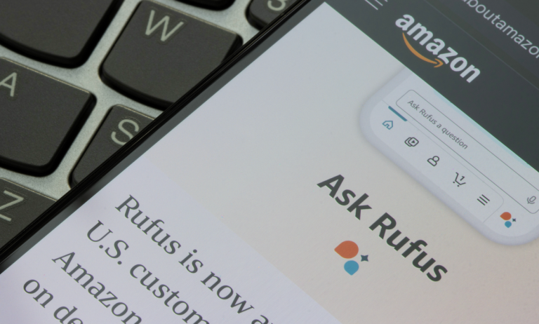 Amazon Rufus AI on phone