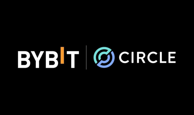 Bybit and Circle logos