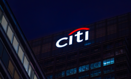 Citi building at night