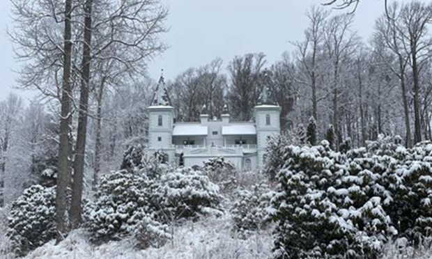 Smithmore Castle in snow