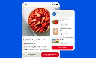 Pinterest and Walmart Plan to Make Recipes Shoppable