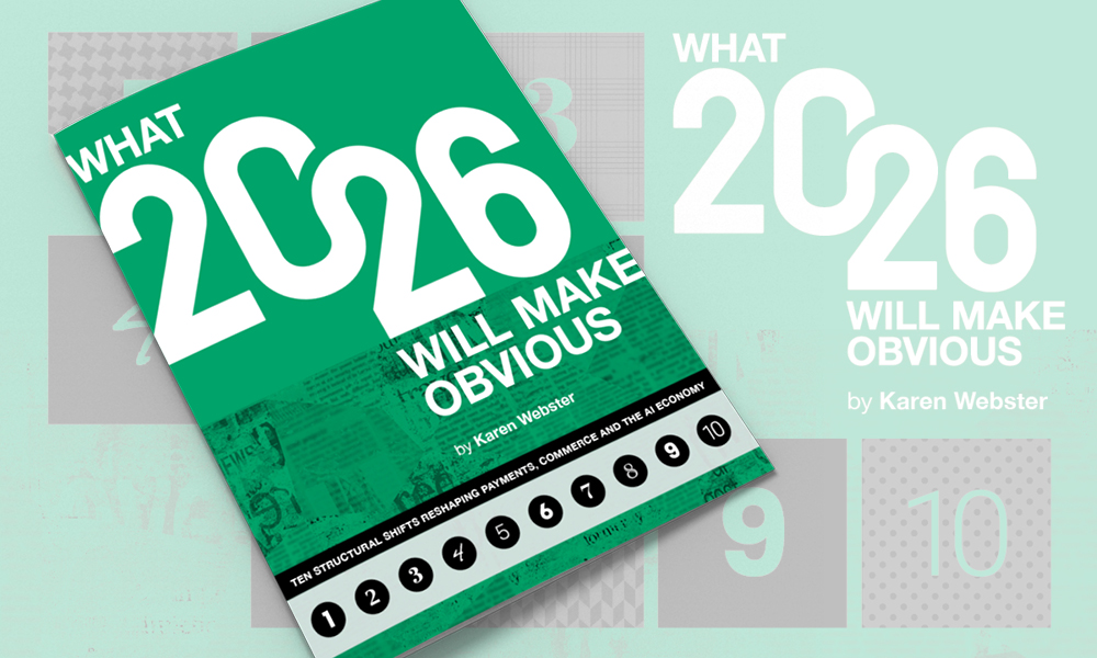 Karen Webster ebook what 2026 will make obvious