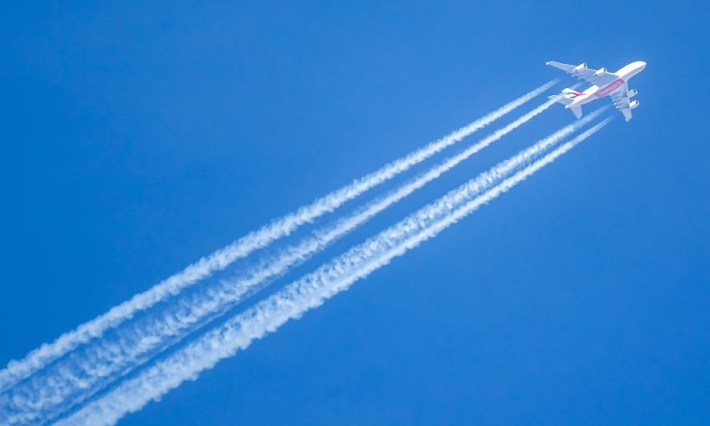 AI airline contrails