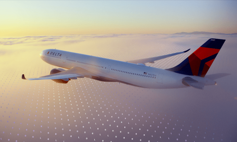 Amazon Teams With Delta to Offer Passengers in-Flight Connectivity