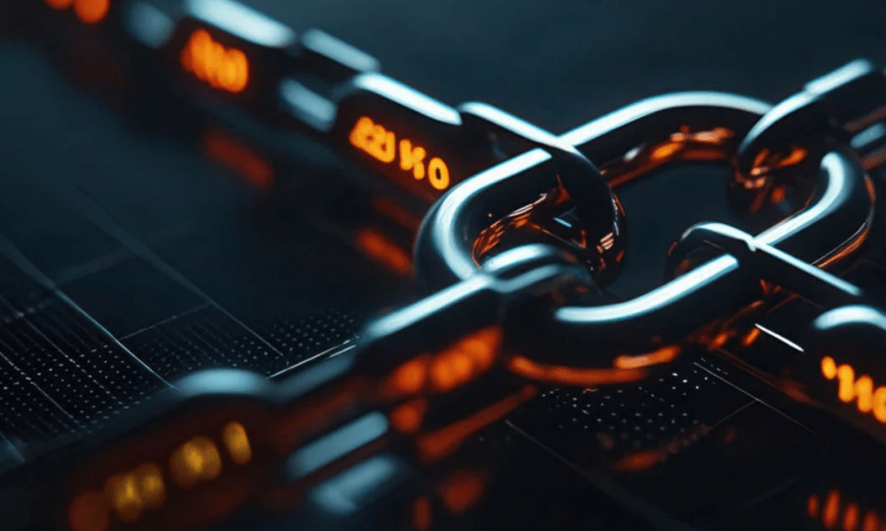 chain, blockchain concept