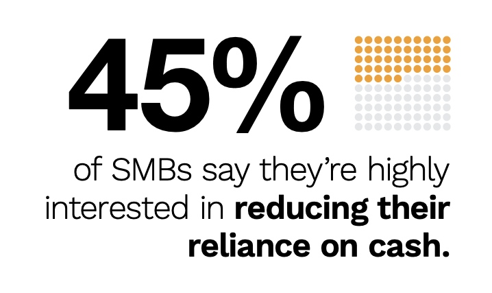 SMBs cash stat callout