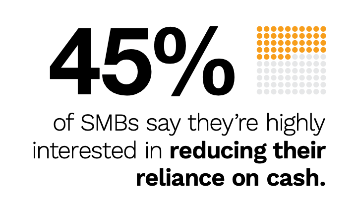 SMBs cash stat callout