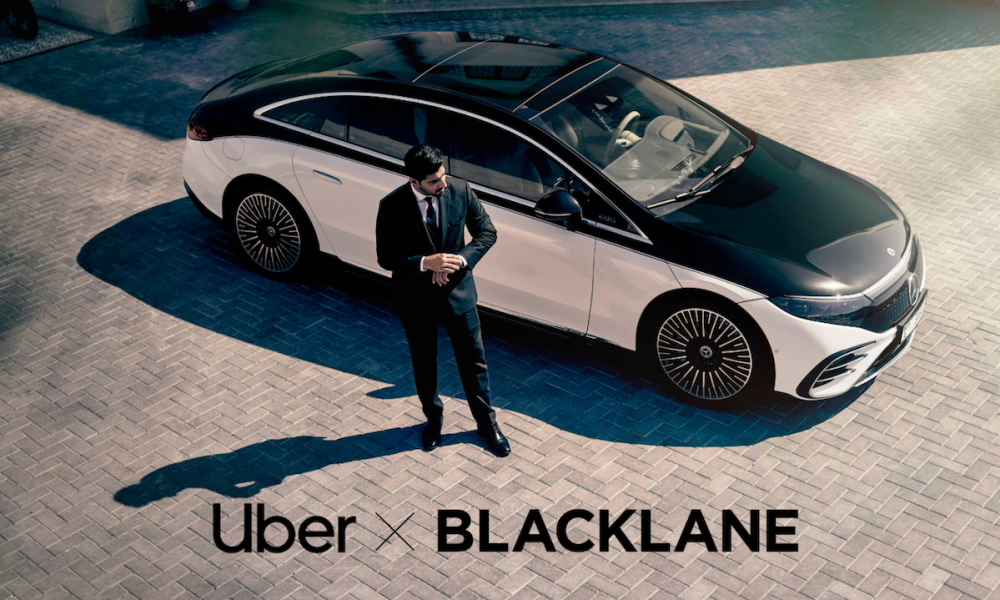 man with car, Uber and Blacklane