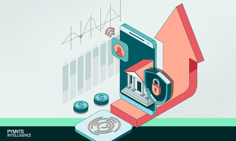 Featured image for the PYMNTS Intelligence and Trulioo April 2026 edition of the Digital Identity Framework report Agent-driven identity threats are rising as enterprises scale, increasing fraud risk, onboarding friction and verification challenges.