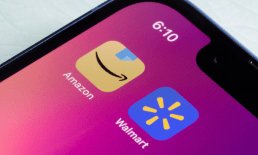 Amazon and Walmart apps