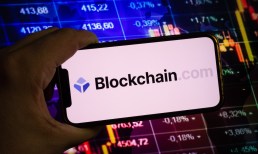 Blockchain.com on phone screen