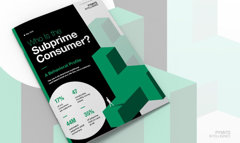 Cover image for the PYMNTS Intelligence Report, Who is the Subprime Consumer? PYMNTS Intelligence finds 44 million subprime consumers are reshaping credit, BNPL and healthcare financing.