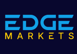 EDGE Markets logo on black background