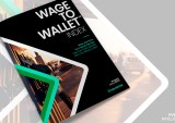 Cover image for the June 2026 edition of the PYMNTS Intelligence and WorkWhile Wage to Wallet Index. PYMNTS Intelligence reports on how rising fuel costs push hourly and gig workers to turn down shifts, miss work and demand faster pay.