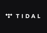 Tidal logo on black background