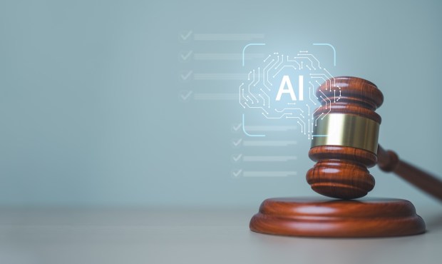 gavel with AI