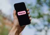 hand, phone, Klarna app