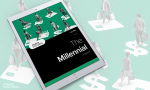 Cover image for the July 2026 Payments edition of the PYMNTS Intelligence exclusive report, The Millennial Playbook. PYMNTS intelligence reports how millennials use cards, wallets, BNPL and instant payments to manage spending and cash flow.