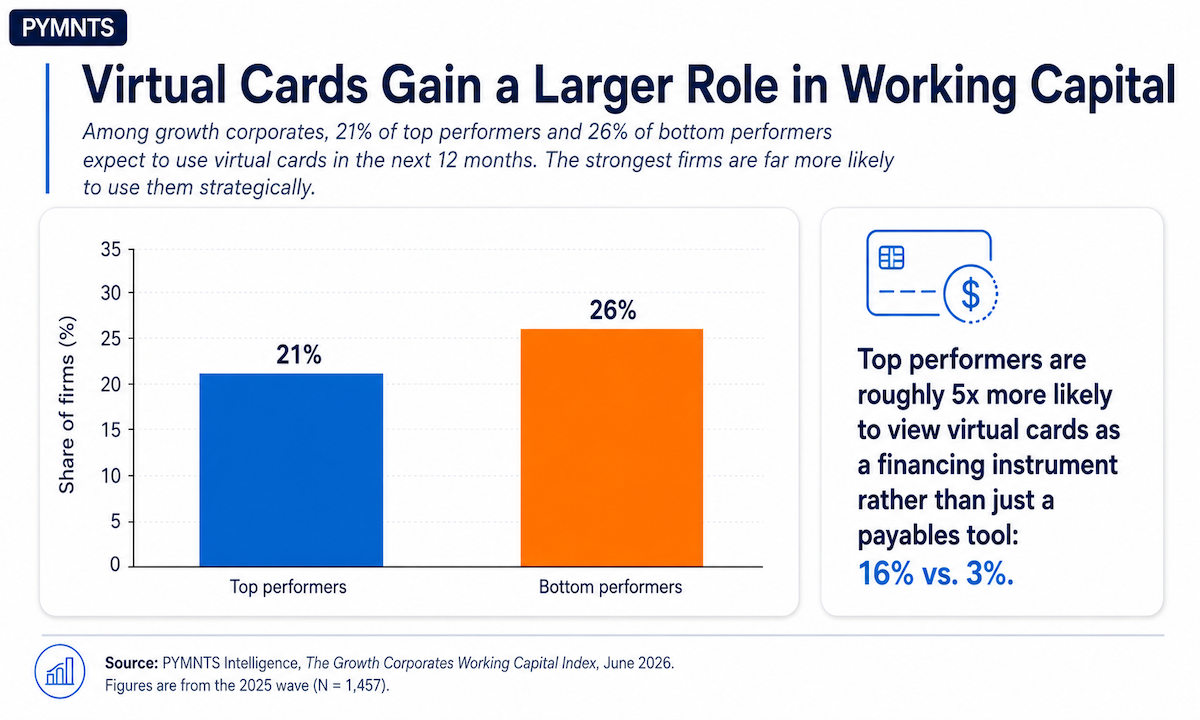 400% Growth Gap: How Top Middle Market Companies Use Virtual Cards Differently