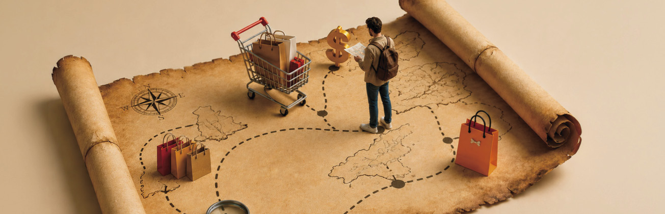 Header image for the July 2026 edition of the PYMNTS Intelligence The Millennial Playbook. Understand the dynamics of millennial shopping, where digital tools and physical stores coexist in their purchasing journey.