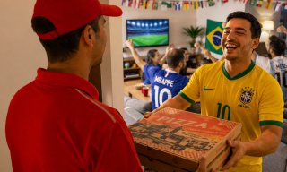 The World Cup’s Other Final: Platforms, Pizzas and a Planet Hitting ‘Buy Now’